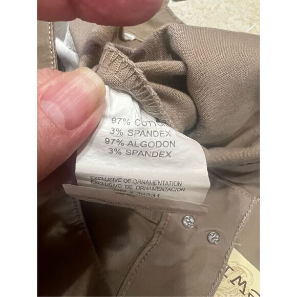 Rewind Crop pants Sz 13 Beige NWT - Picture 9 of 9